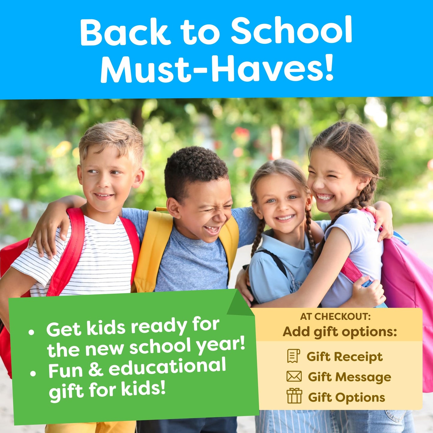 Momo & Nashi United States Map For Kids & World Maps For Kids 2pc Set - 24” x 16” Waterproof Classroom Posters - Childs World Map - Teacher Classroom Must Haves - Homeschool Teacher School Supplies