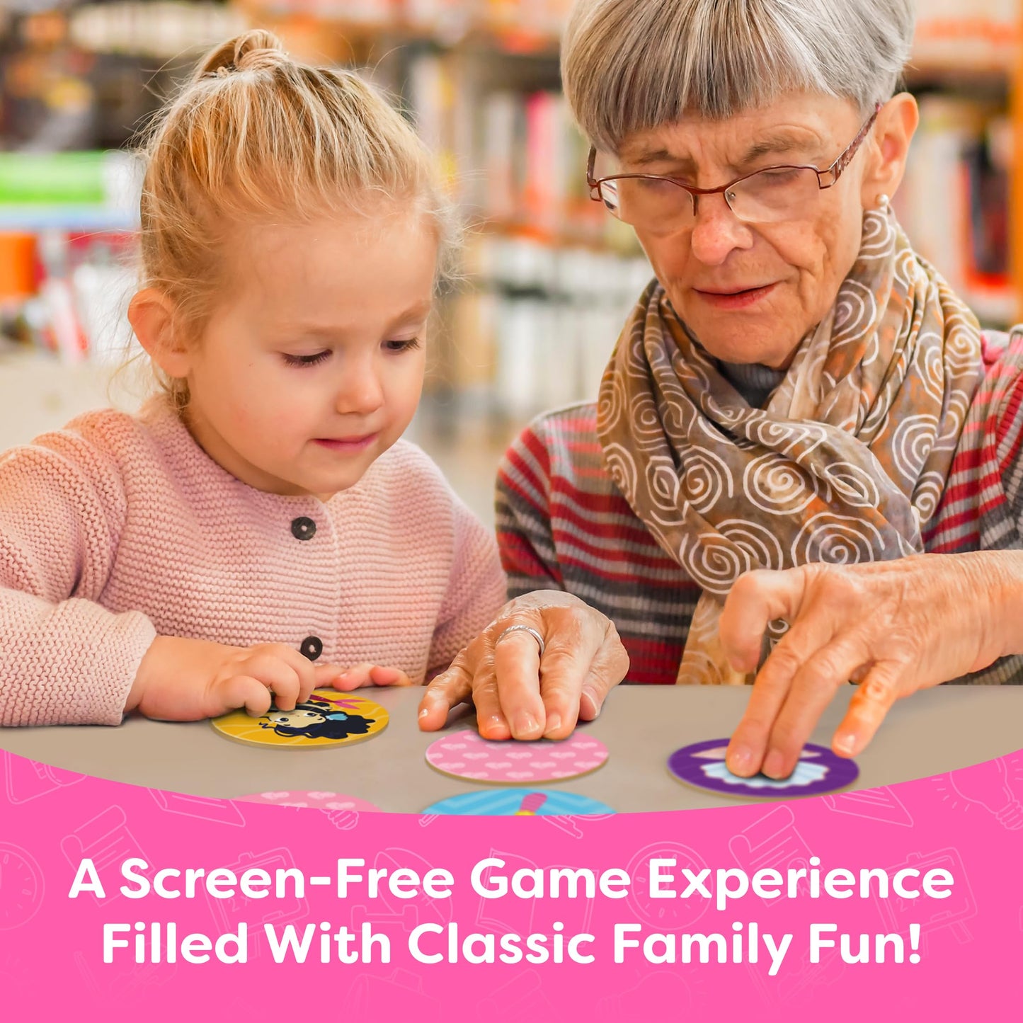 Mermaid Toys for Girls 4-6 Matching Game - Memory Game for Kids - Girls Toys 4-5 - Mermaid Gifts - 4 Year Old Girl Birthday Gifts - Kids Games Preschool Educational Toys