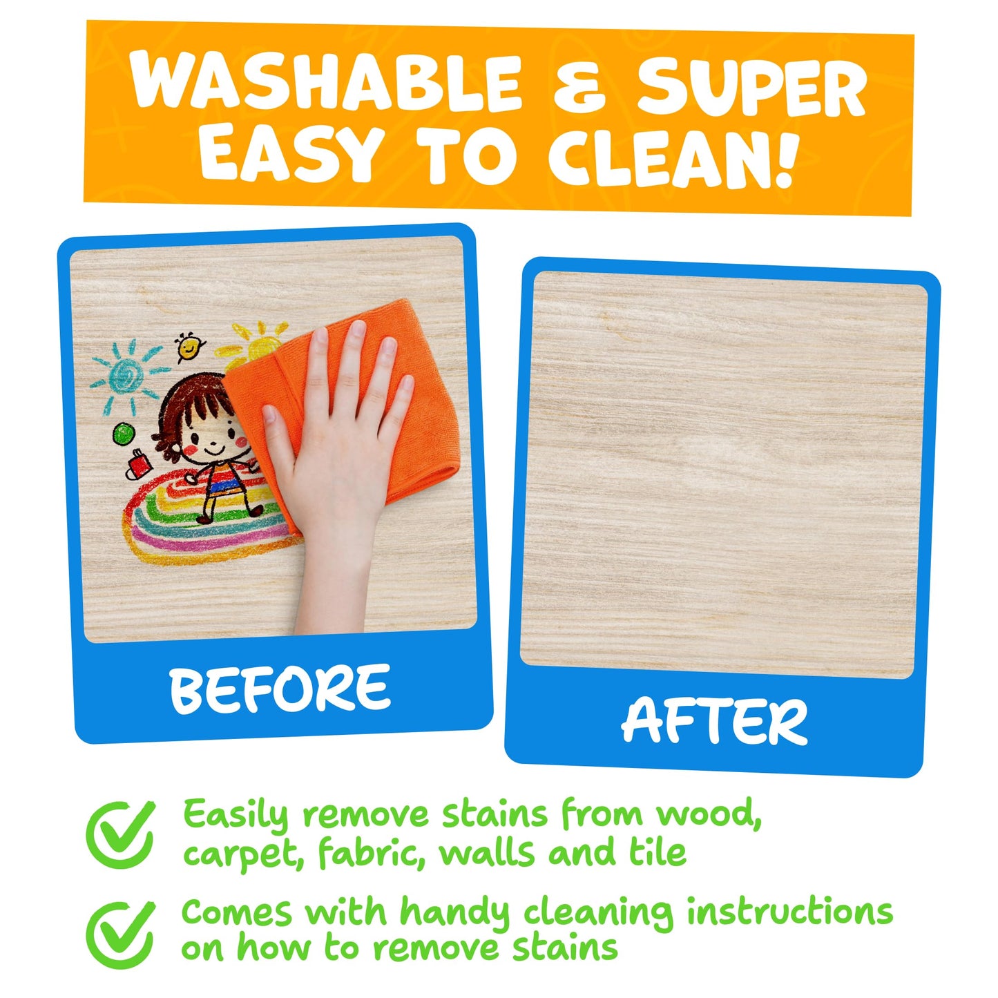 Jumbo Crayons For Toddlers 1-3 - 16pc Toddler Crayons For Kids Ages 4-8 1-3 2-4 - With Printed & PDF Crayon Color Sheets - Non Toxic, Washable, Large & Easy To Grip - Toddler Coloring Art Supplies